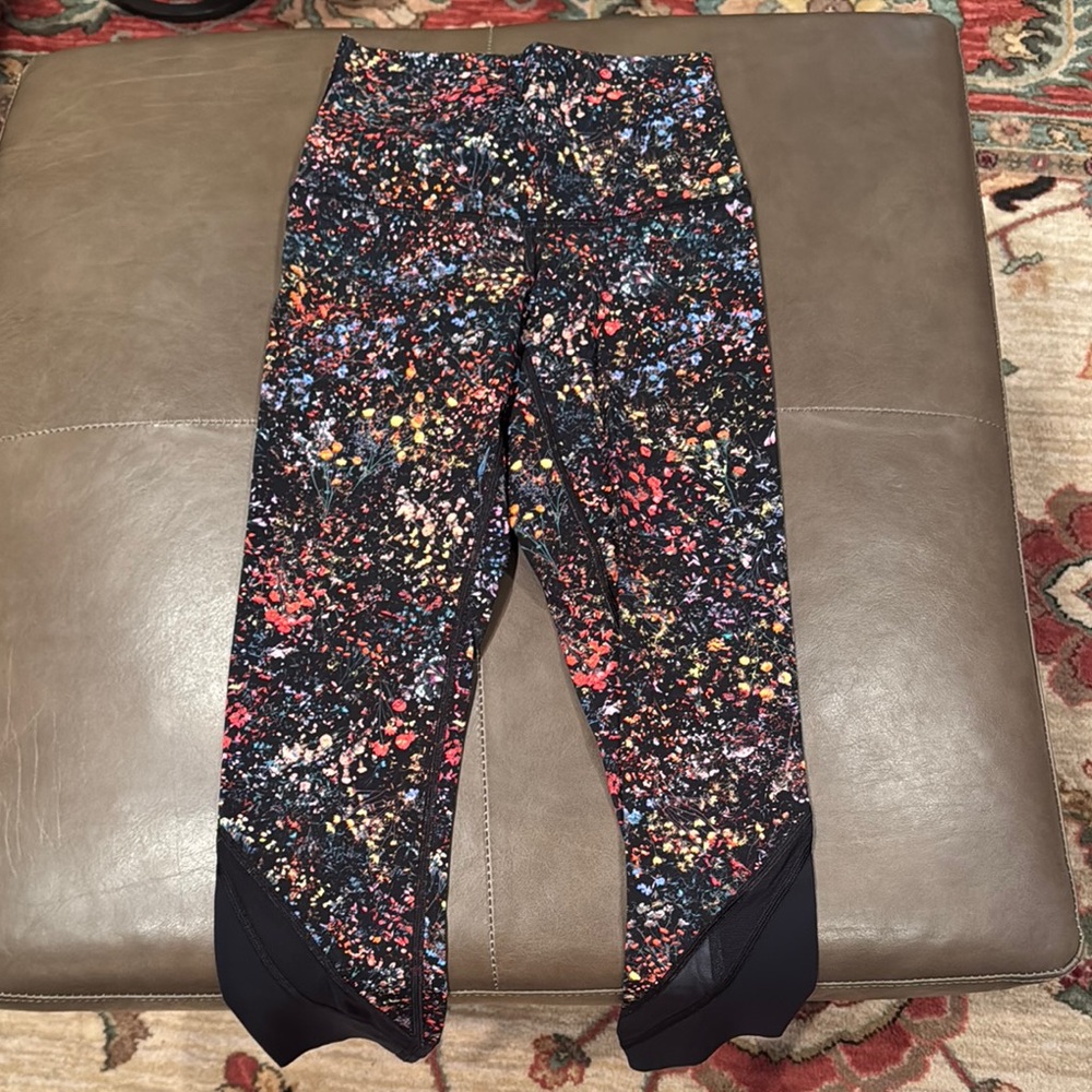 Lululemon Athletica Vibrant Floral Leggings